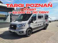 LMC INNOVAN 590 - Kampervan dla 2-3 osób  RABAT TARGI POZNAŃ / Bi-ksenon / Hak Solar Markiza / FV23%