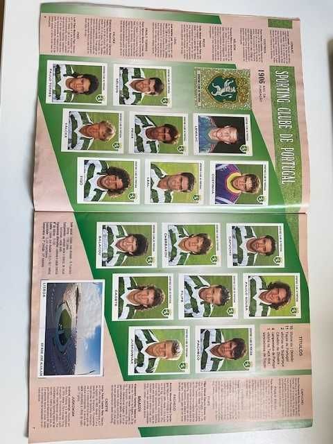 Caderneta Futebol 93/94