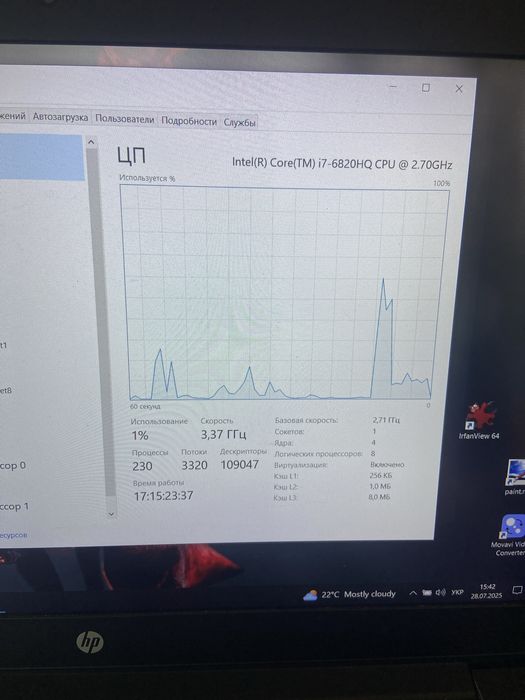 HP zbook i7 32Gb Nvidea Quadro m1000m