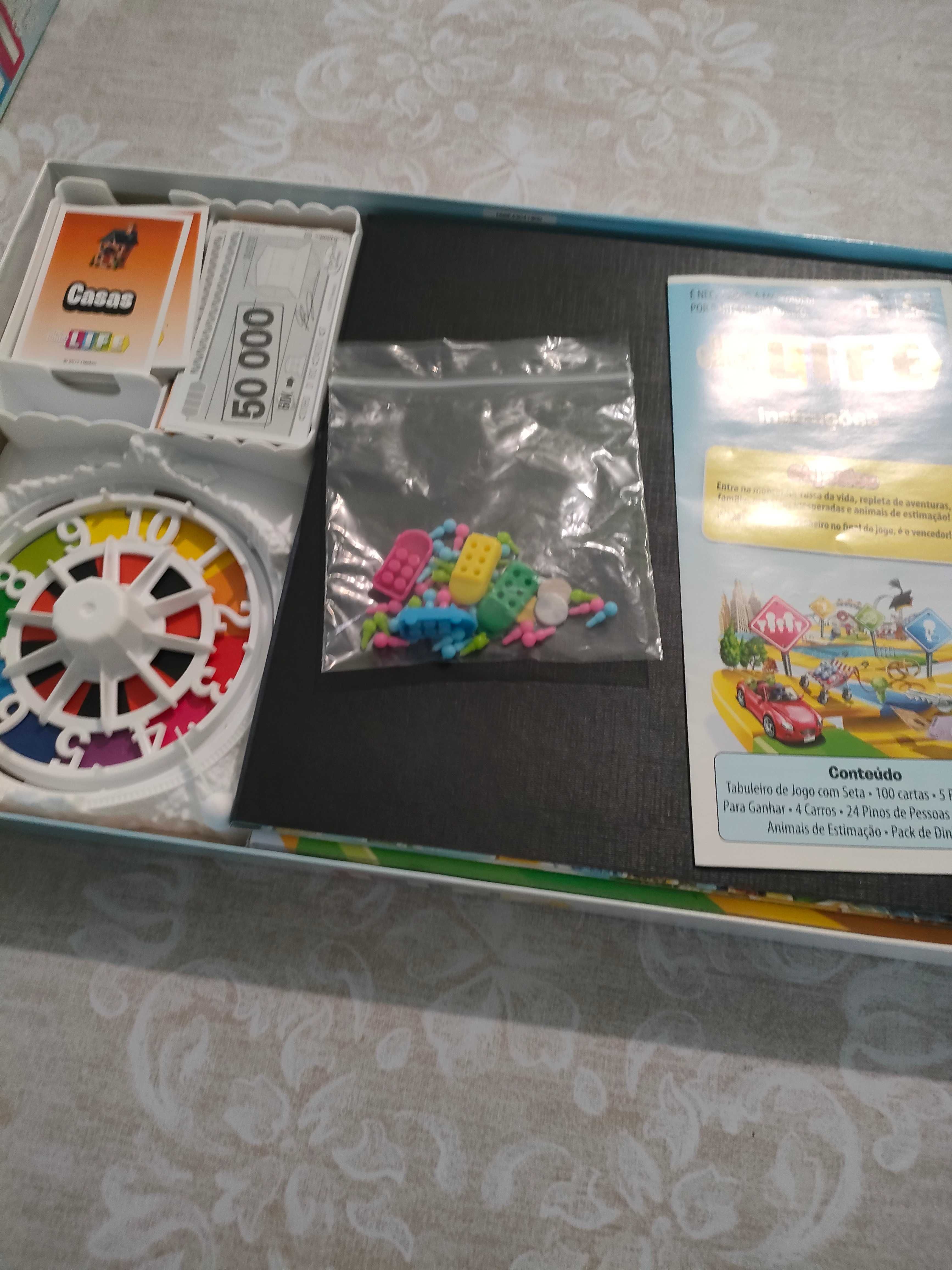 Jogo de tabuleiro. O Jogo da Vida.