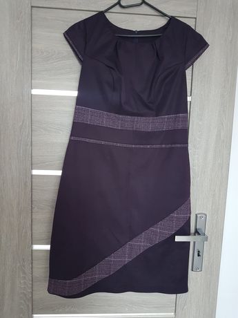 Sukienka fioletowa 44