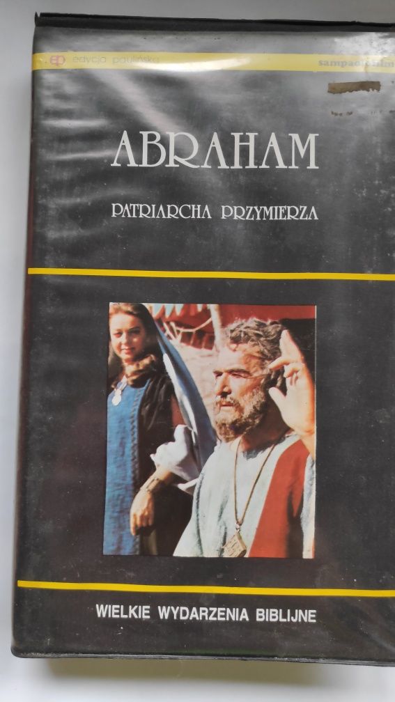 Zestaw kaset vhs, Samson, Abraham, Ten wspaniały świat.