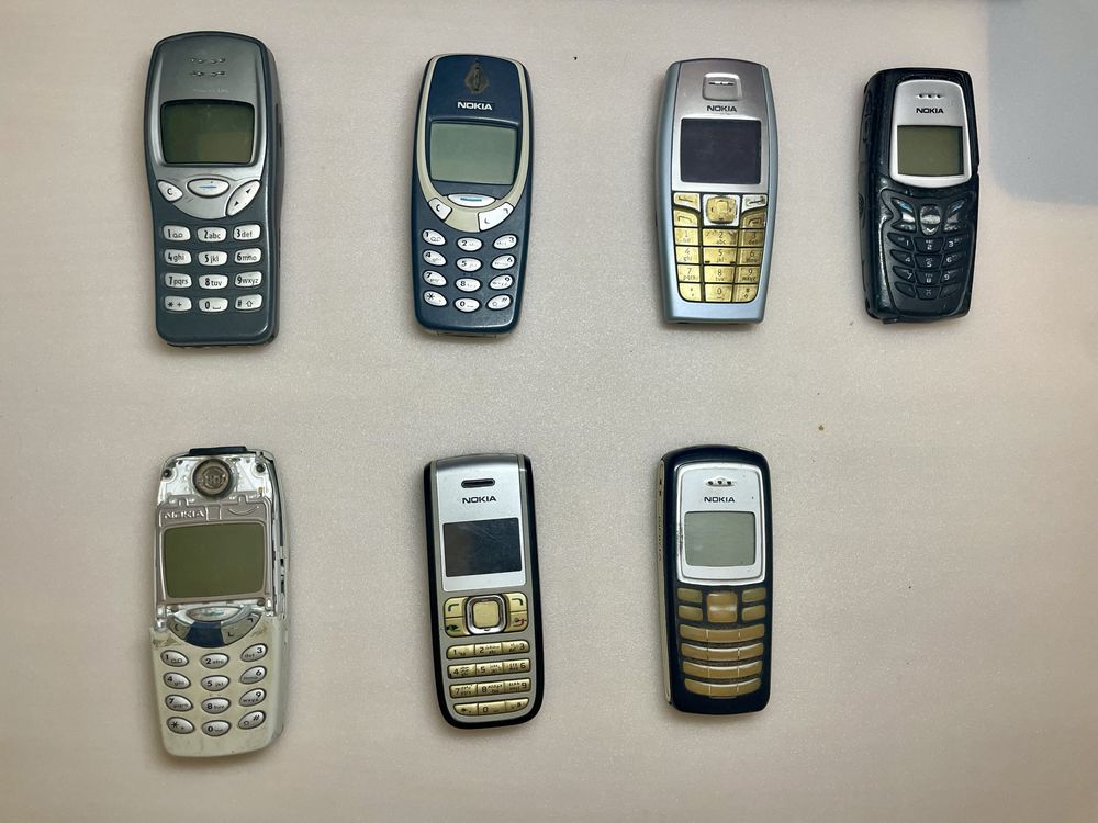 Продам старые телефоны Nokia — на запчасти или восстановление