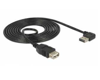 Kabel przedłużający USB 2.0 męsko żeński wtyk kątowy s.US66