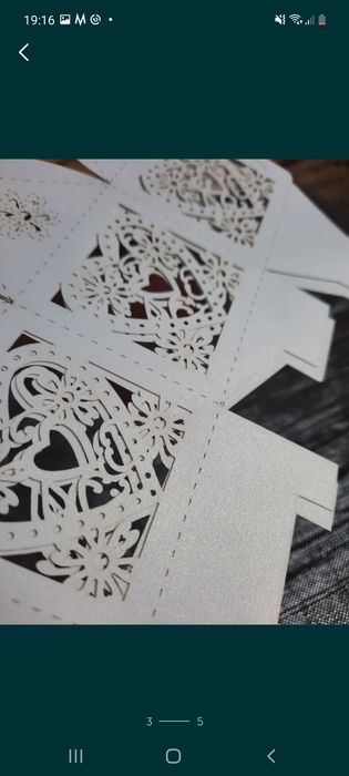 Pudełeczka podziękowania dla gości ślub wesele komunia chrzest