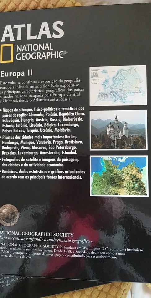 Atlas National Geographic - Europa I, II, III (3 vol)