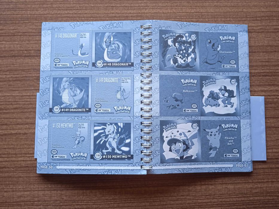 Caderneta de Cromos Pokémon