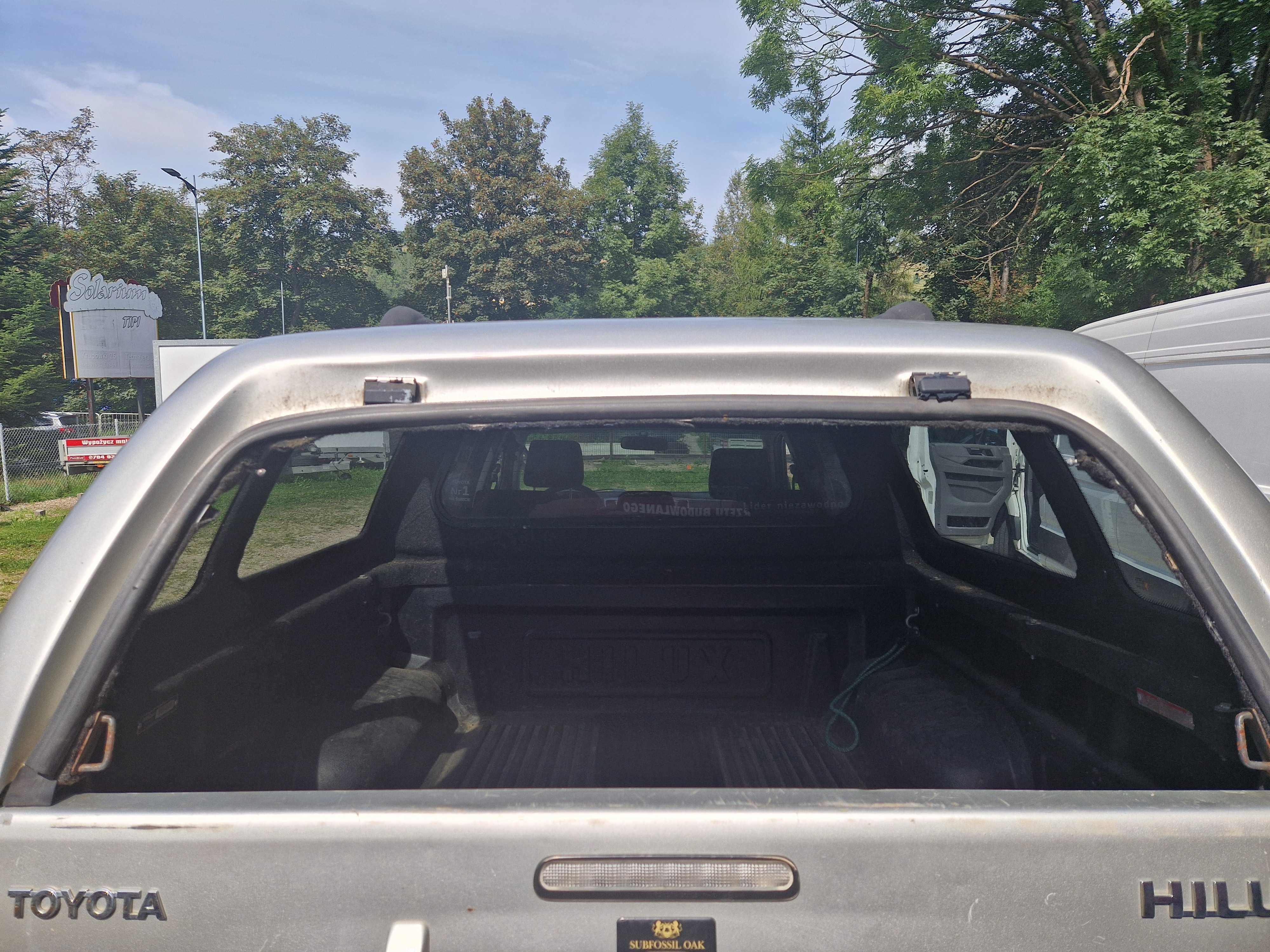 zabudowa paki hardtop Toyota Hilux, zabudowa pickup VII doublecab - be