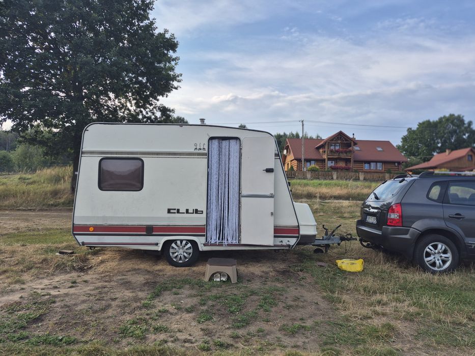 Burstner club przyczepa kempingowa  lekka 650