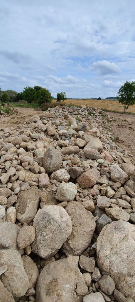 Kamień polny fundamentowy na kruszywo