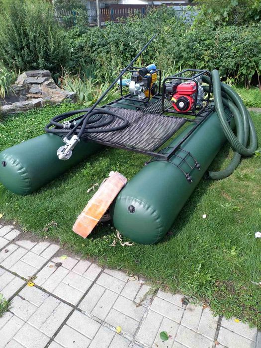 Мініземснаряд Очистка від мулу водоростей