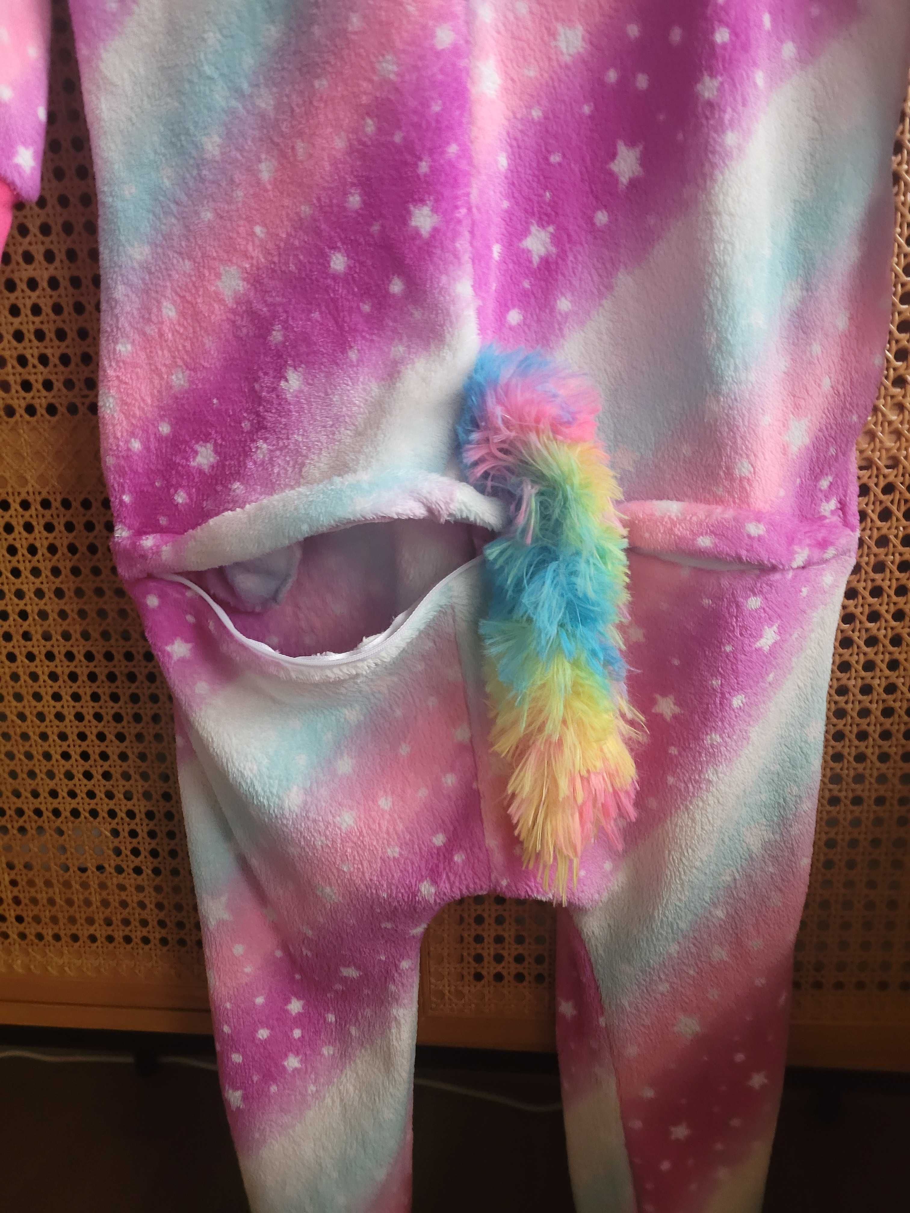 Pizama unicorn kombinezon przebranie