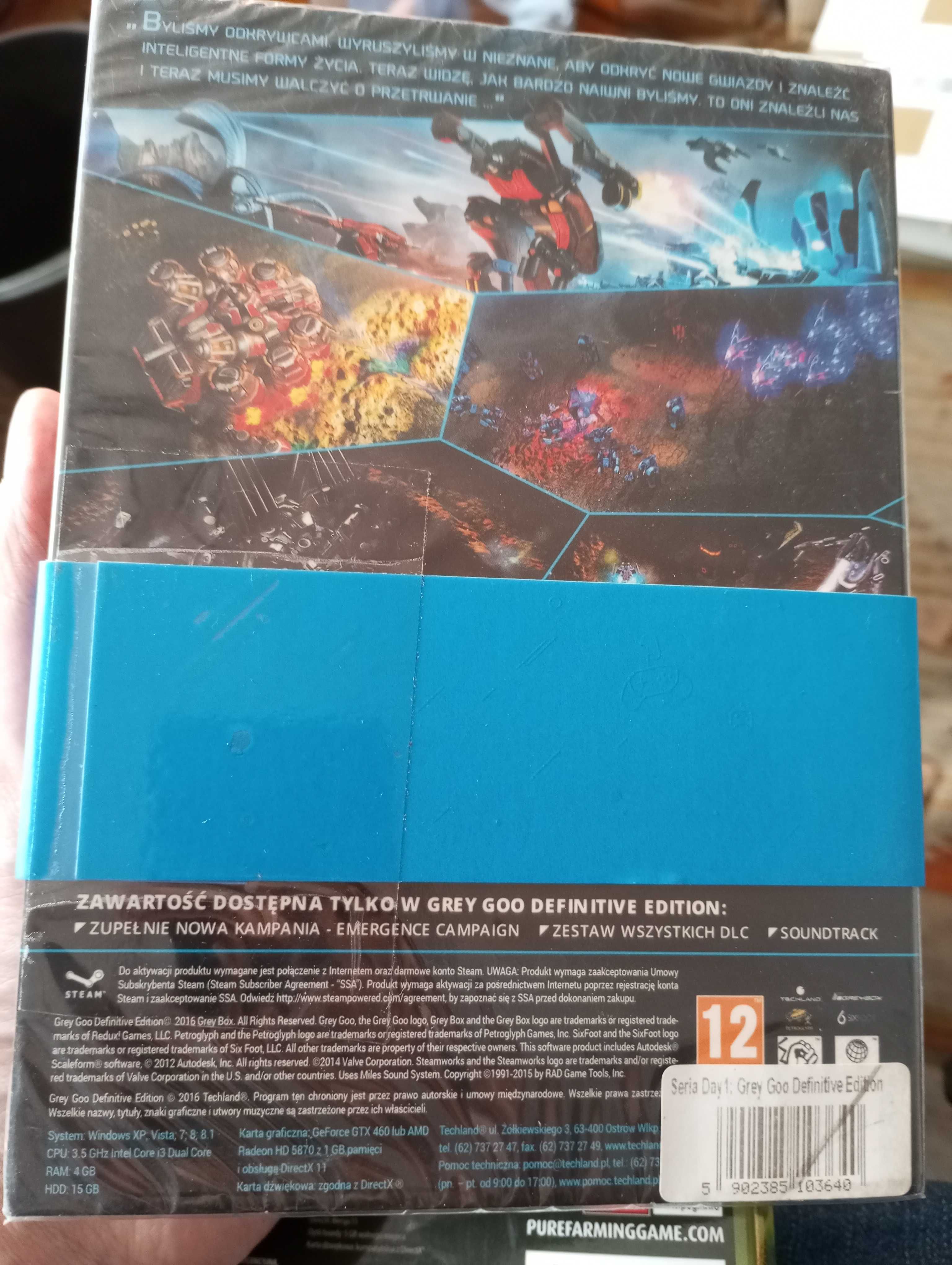 Day1 - Grey Goo: Definitive Edition PL NOWA!