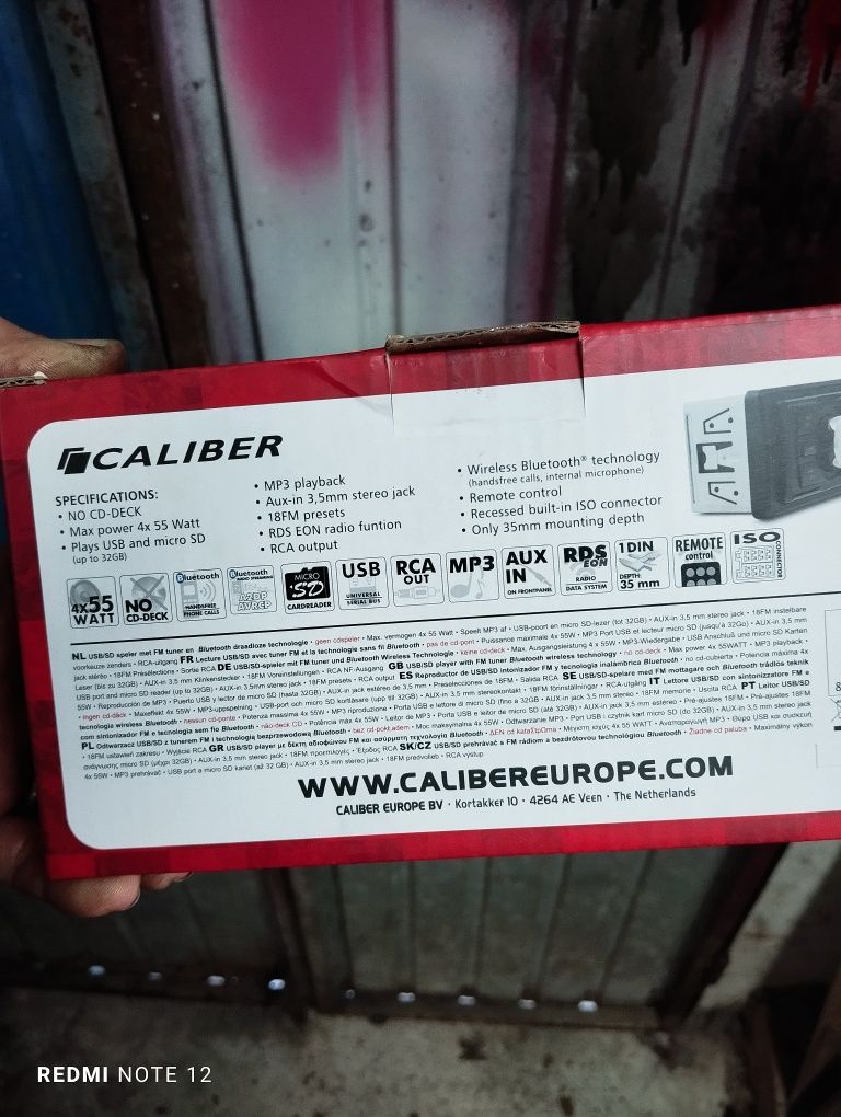 Autorradio Caliber