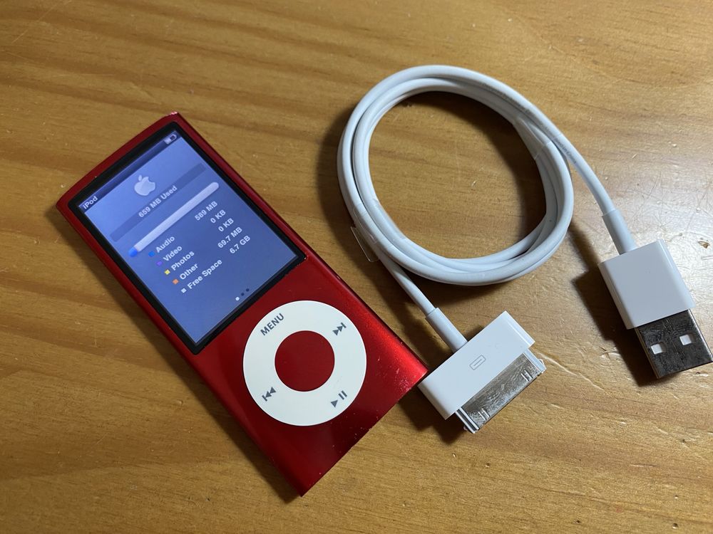 Ipod nano 5gen 8gb Red