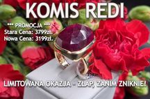 ZŁOTY PIERŚCIONEK WAGA:12,65 GR. Pr: 585 roz. 16 Komis Redi *PROMOCJA*