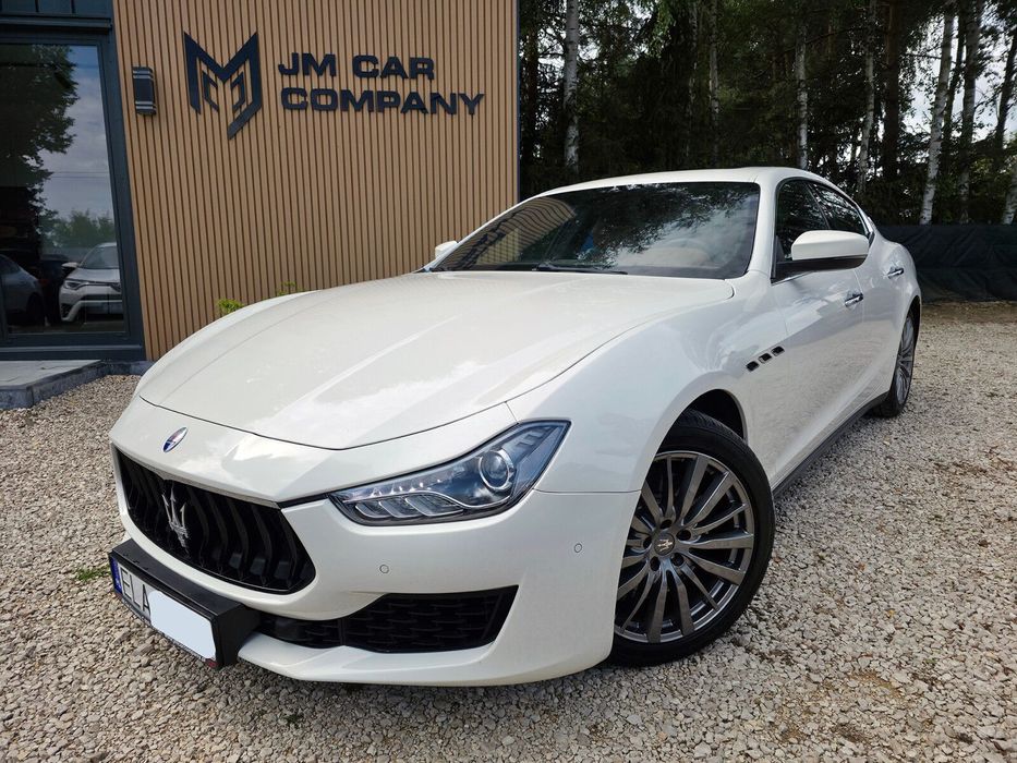 Maserati Ghibli 3.0 biTurbo 410KM 4x4 ZAREJESTROWANY Niski Przebieg Brązowe Wnętrze