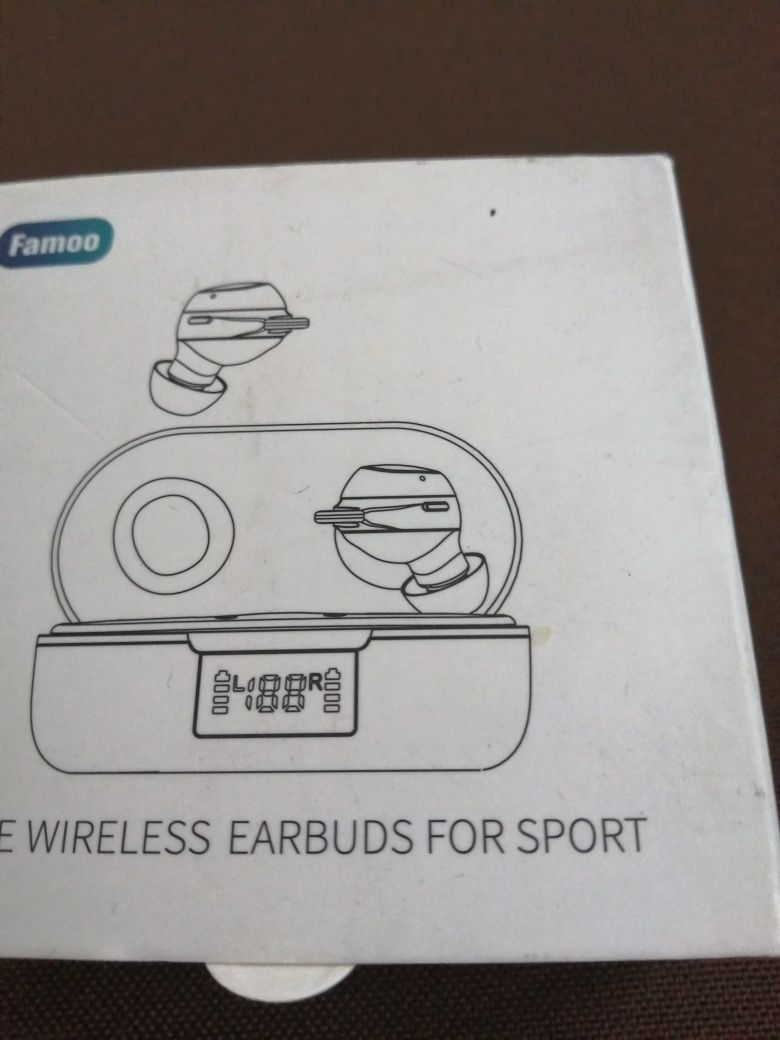 Prawdziwe bezprzewodowe słuchawki do sportu. Famoo
