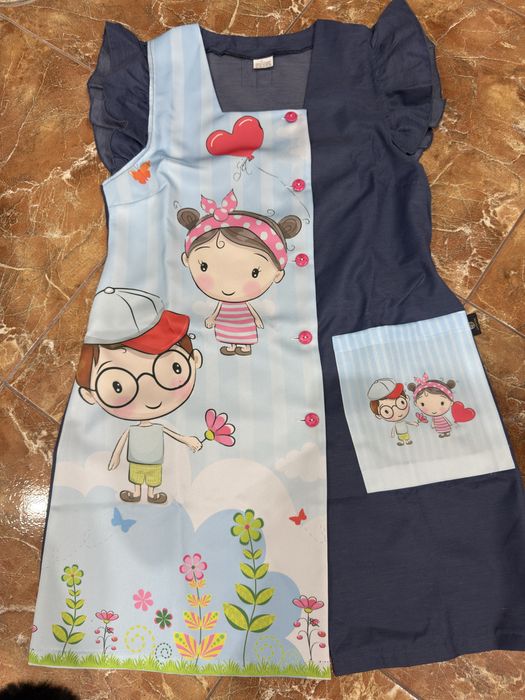 Bata para trabalho com crianças