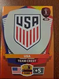 Panini FIFA World Cup Qatar 2022.Team Crest.USA 284