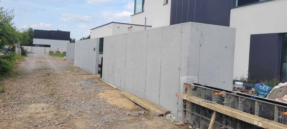 Ogrodzenia Betonowe, Panelowe, Mury, Płyty , Fundamenty, Minikoparka