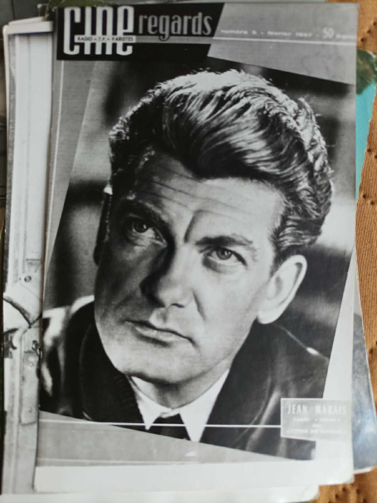 3x stara pocztówka JEAN MARAIS