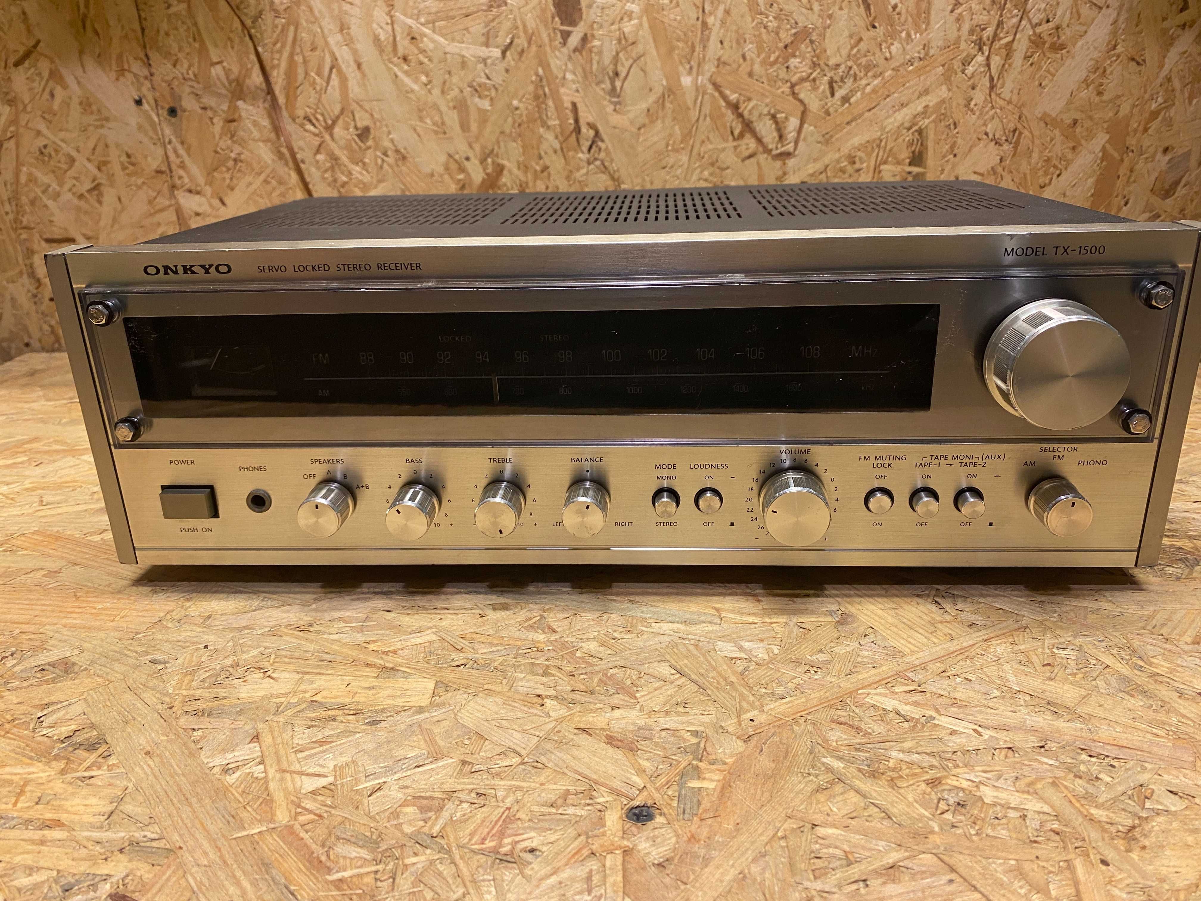 Amplituner Onkyo TX 1500 Vintage (film pokazowy)