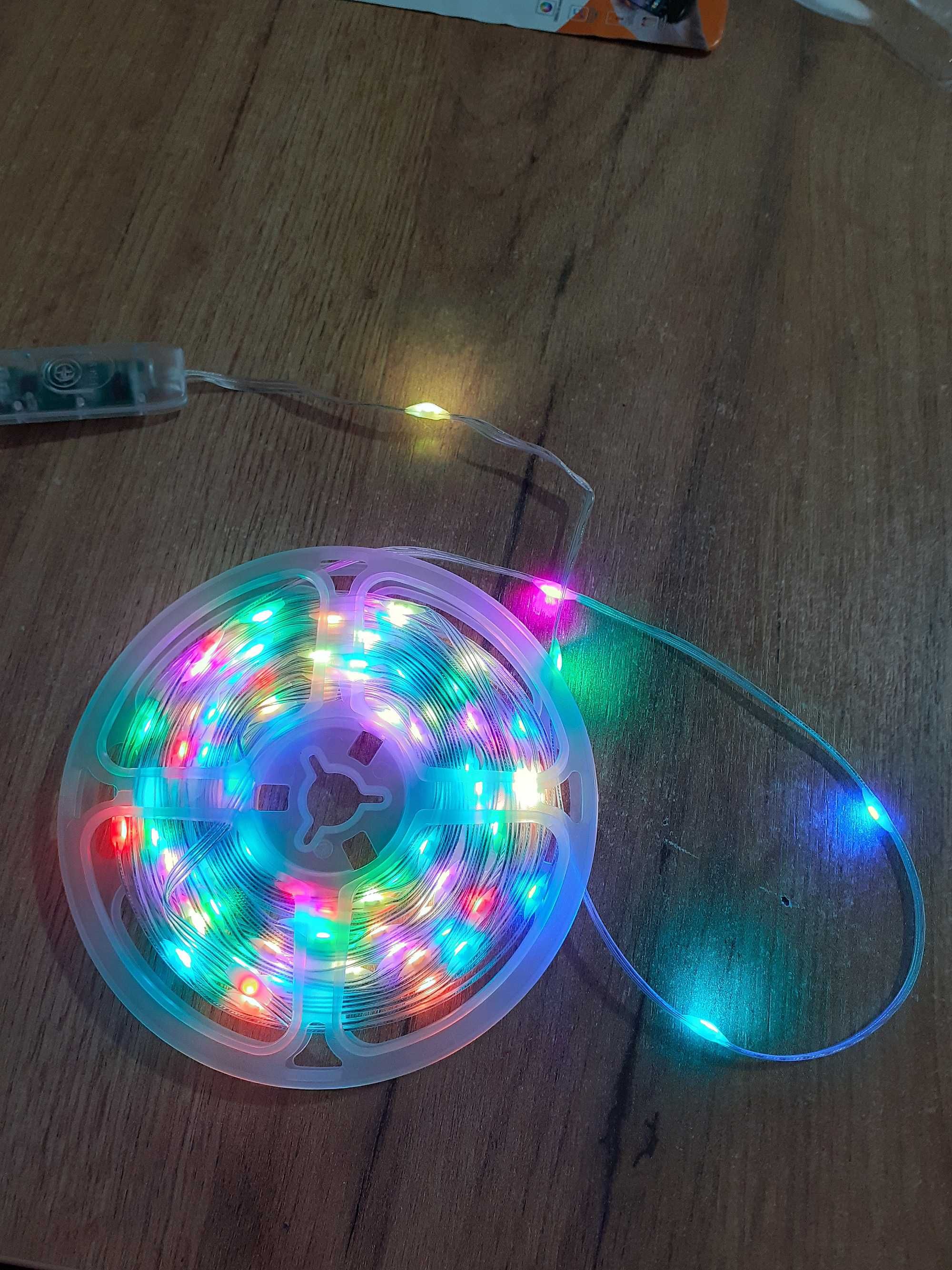 led гирлянда для улицы и квартиры - блютуз пульт и музыкальный эффект