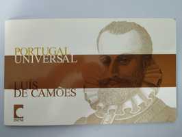 Moeda Ouro 1/4 Euro Portugal Universal de Luís de Camões