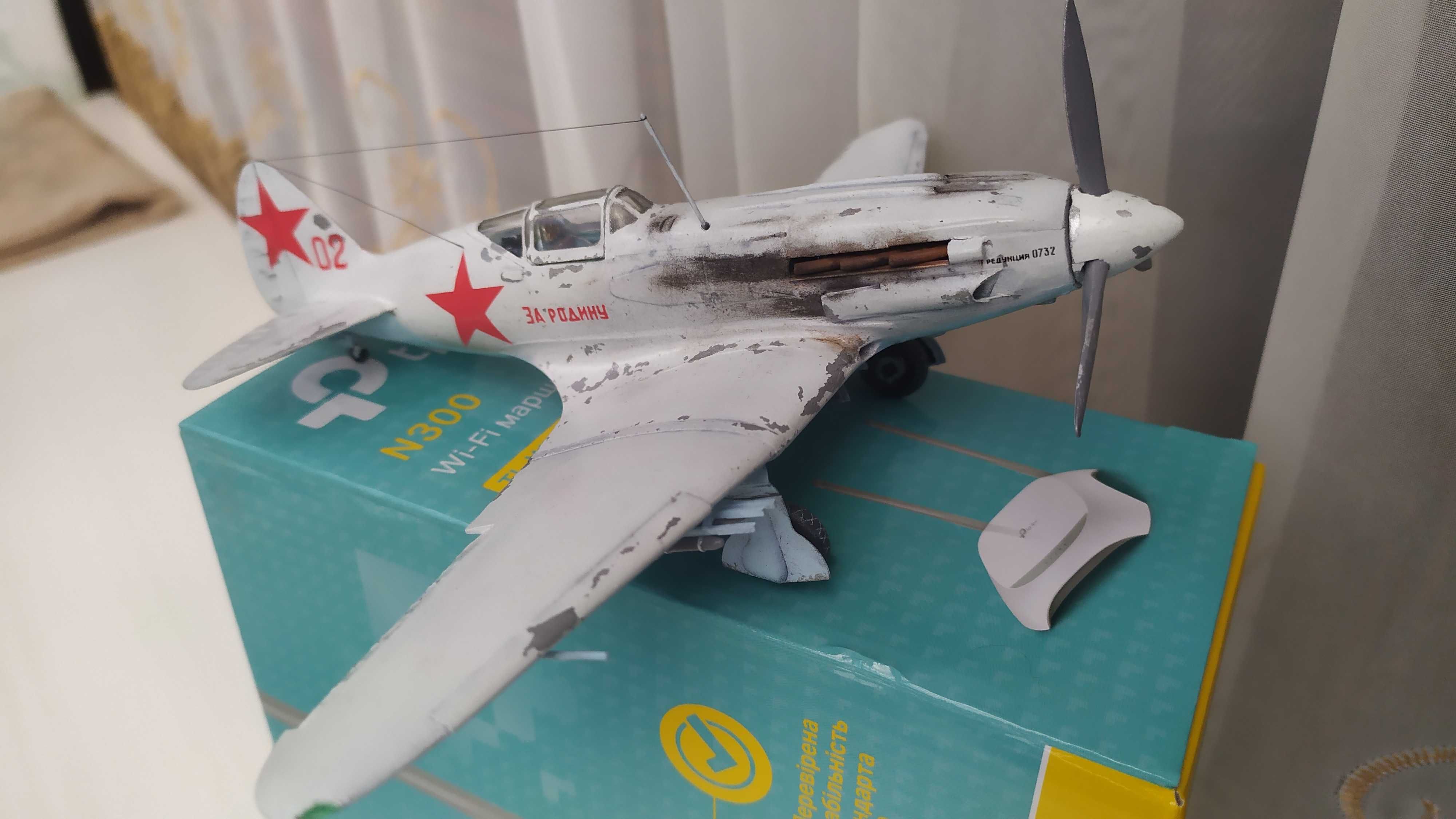 Модель самолета MIG 3 масштаб 1:48