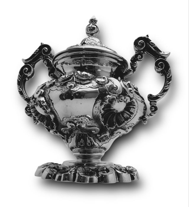 Serviço de Chá & Café em prata