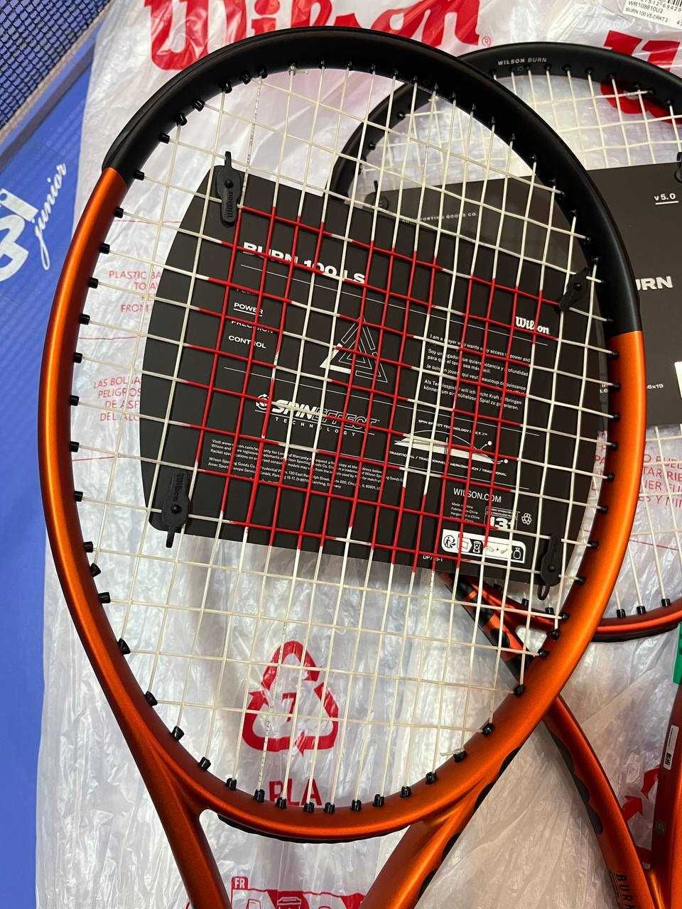 Тенісна ракетка Wilson Burn v5.0 (300/280 gr.)