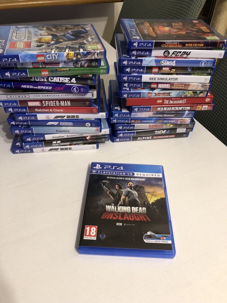 The walking dead onslaught vr gra na ps4 gogle gry playstation ps5 pro