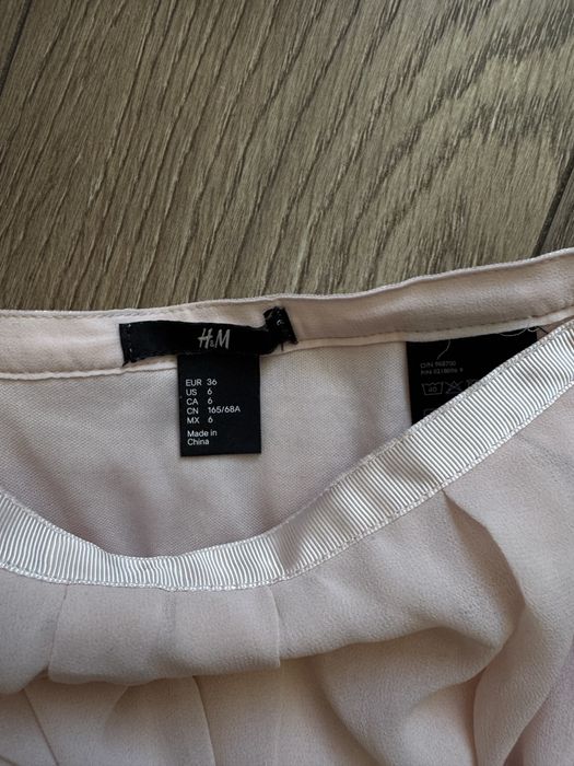Спідниця  h&m  шифон фатін юбка літня летняя