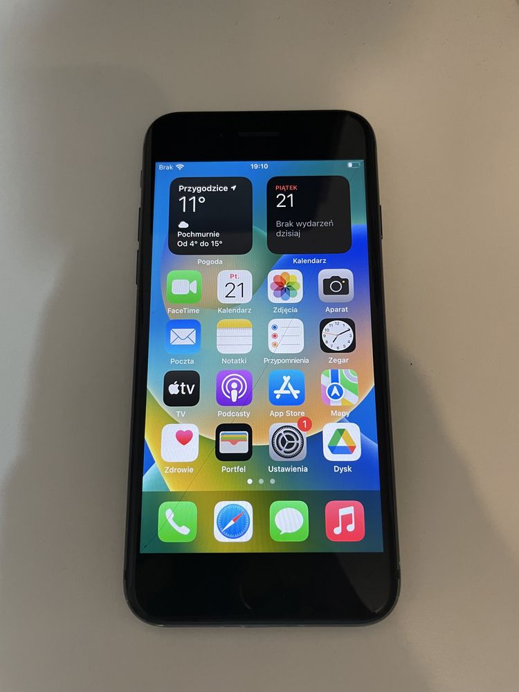 Iphone 8 Space Grey 100% kondycja baterii