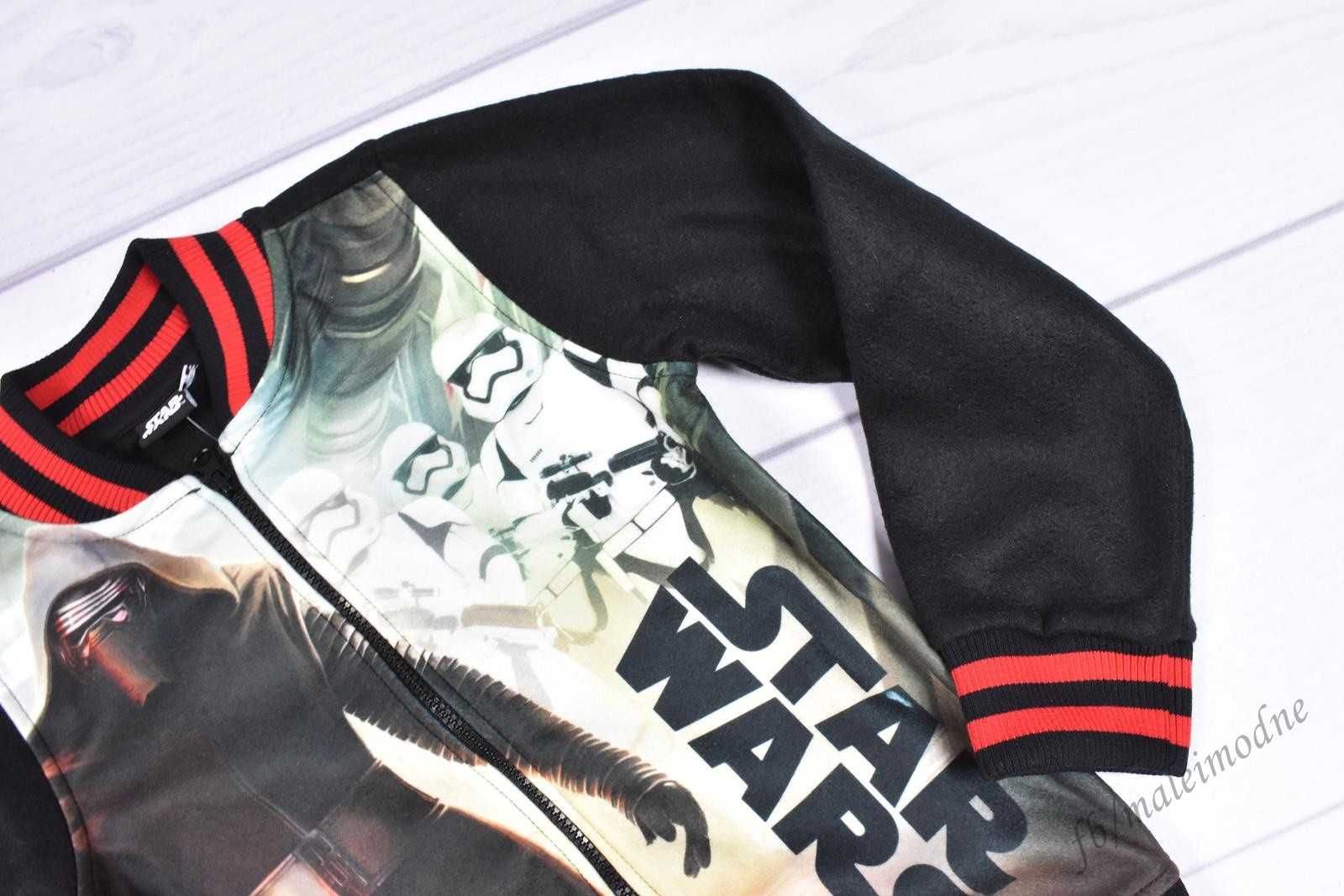 Bluza Gwiezdne Wojny Star Wars ocieplana ostatnia 134/140 wyprzedaż