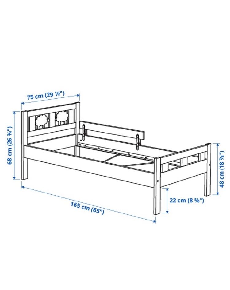 Cama criança Kritter + Colchão
