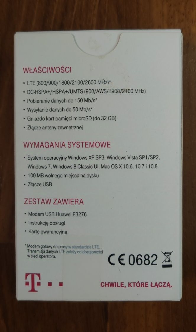 Huawei E3276 modem USB LTE
