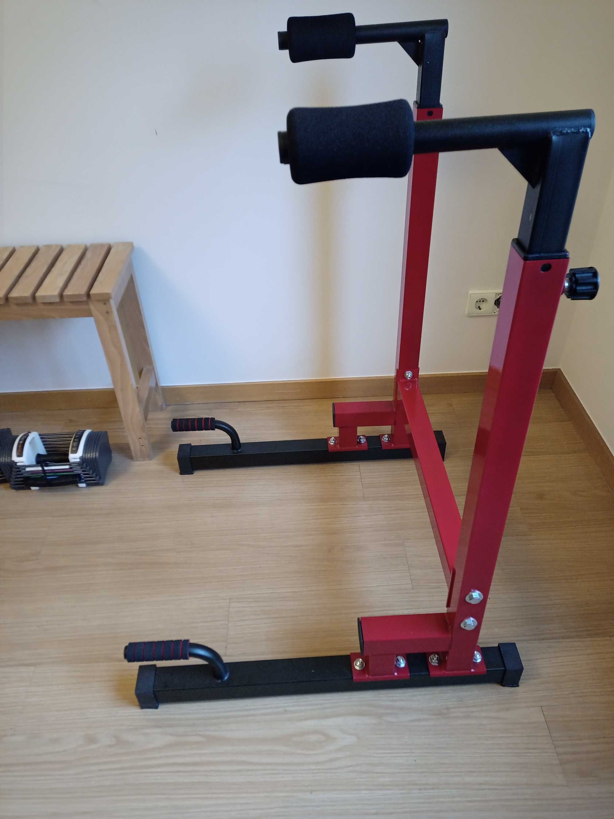 Barra de imersão multifuncional ,capacidade para 227 kg - Dip station