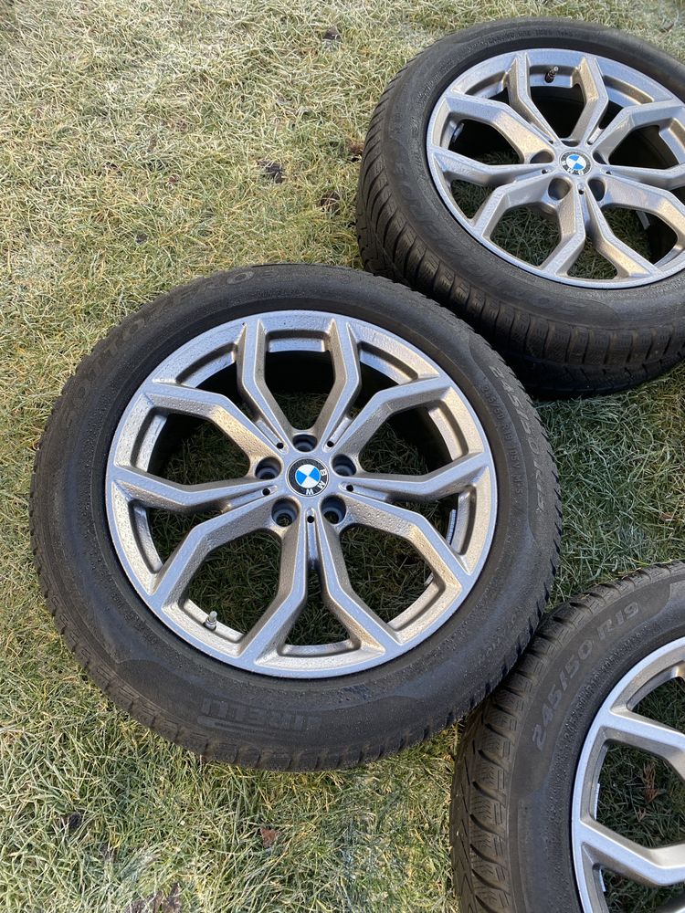 Oryginalne koła zimowe 19 cali BMW X3 G01 X4 G02 wzór 694 245/50 R19