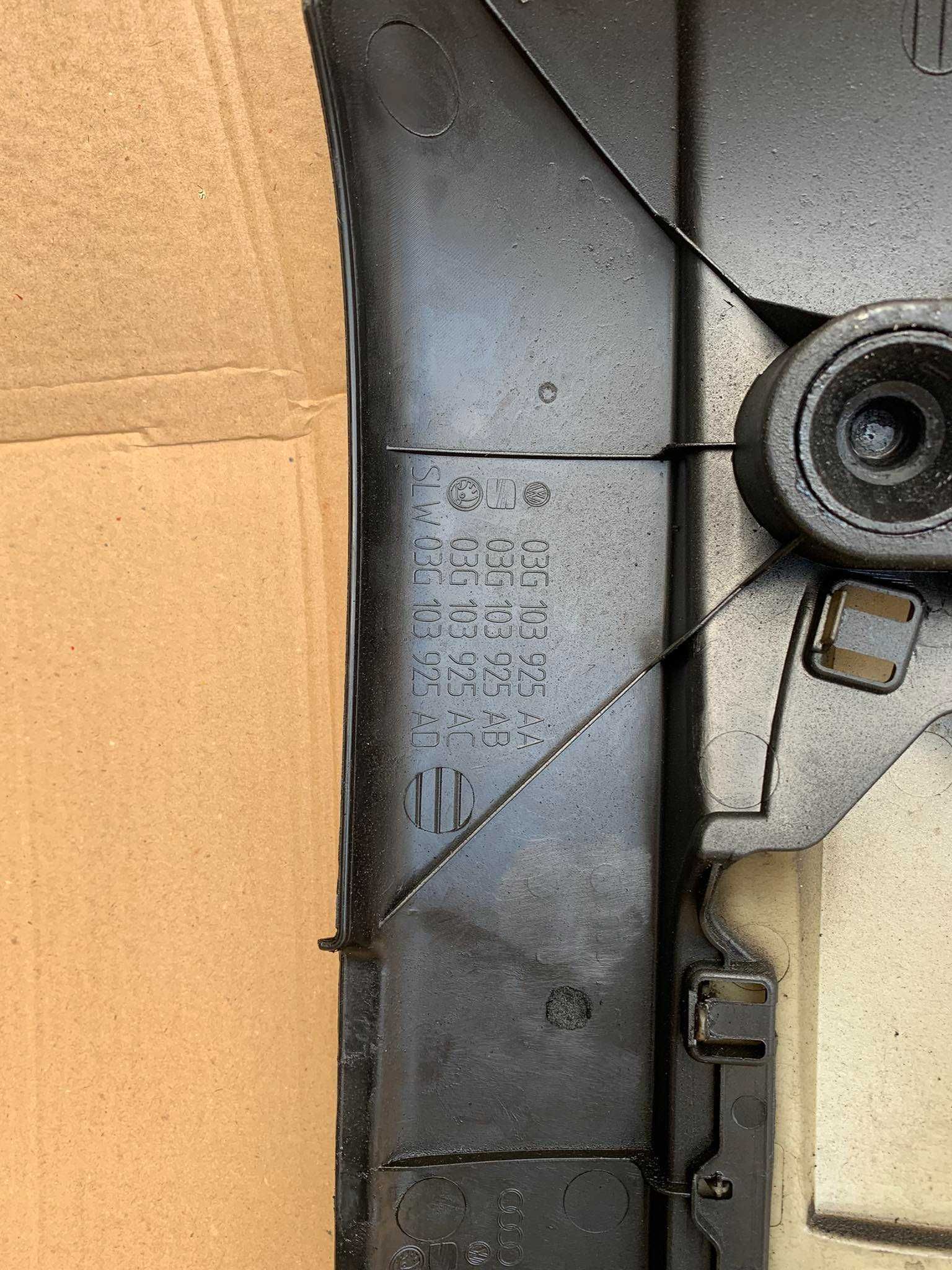 osłona pokrywa silnika górna volkswagen 1.9 TDI BKC