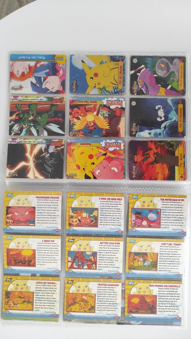 Karty topps pokemon zemsta mewtwo 1999