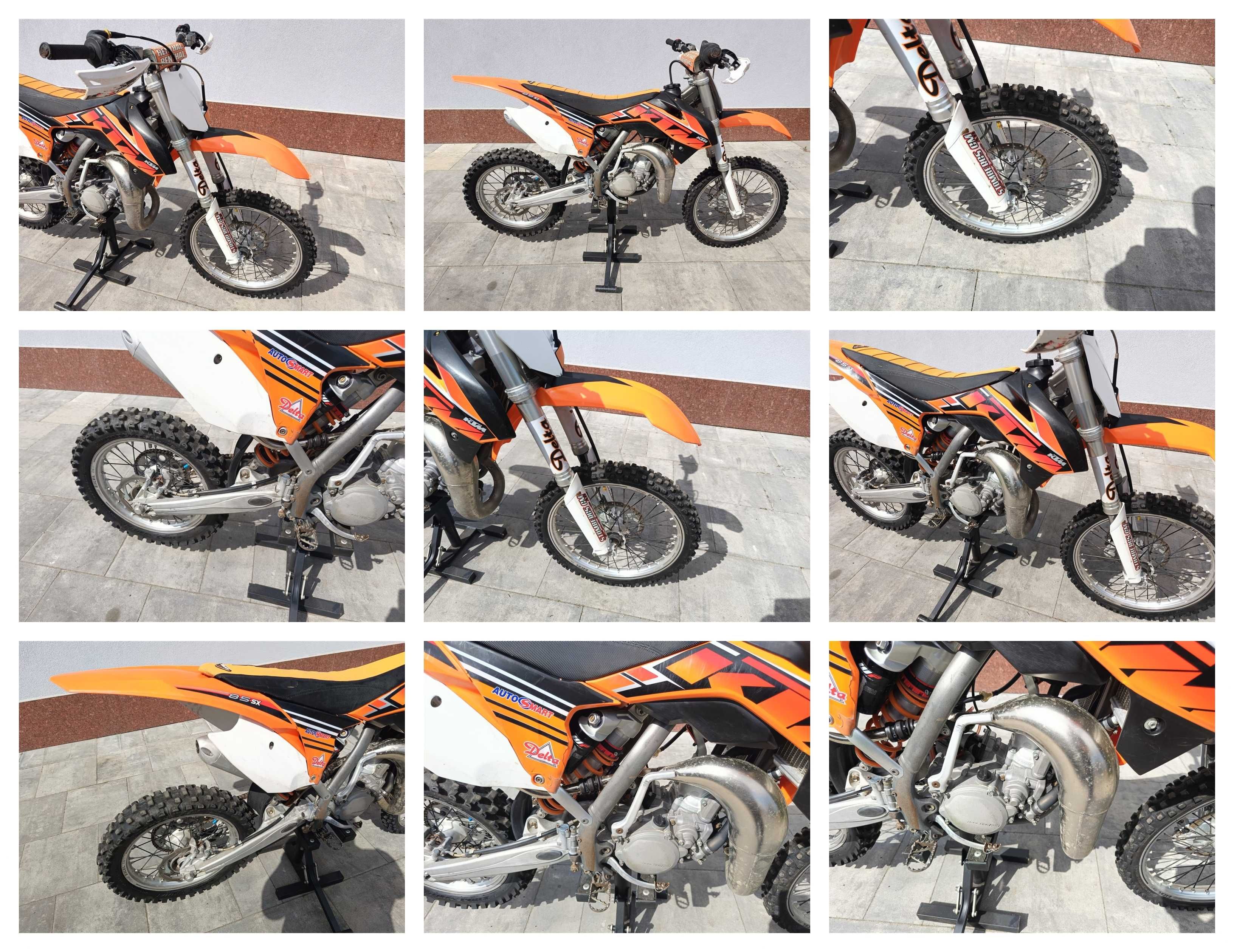 KTM SX 85, 2013 r. koła 19/16, transport, raty na oświadczenie!