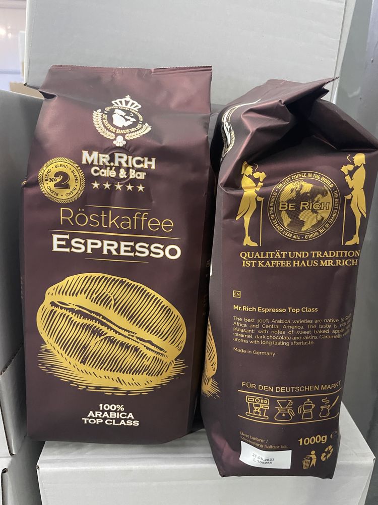 Mr.Rich: Espresso Top Class 2 (1000g) В зернах