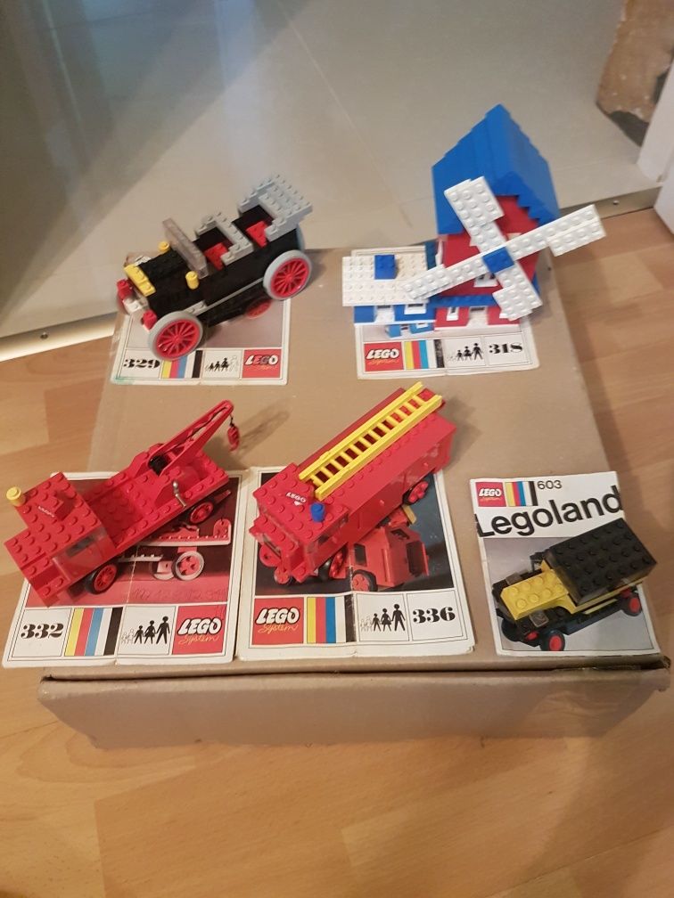 Lego system vintage stare zestawy orginal nie jakies skladaki