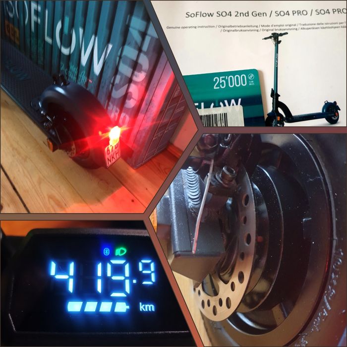 Hulajnoga elektryczna SOFLOW S04 PRO bdb. stan