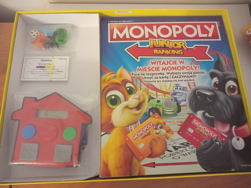 Monopoly junior Banking, nowe wysylka