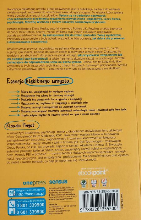 BŁĘKITNY UMYSŁ - Klaudia Pingot