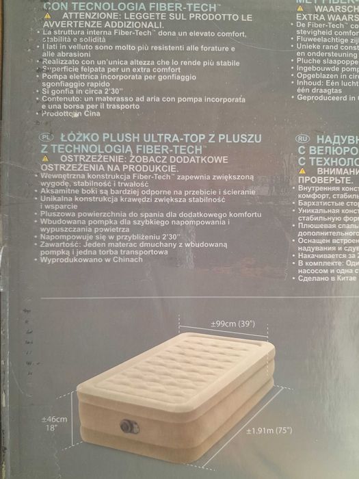 Intex łóżko dmuchane