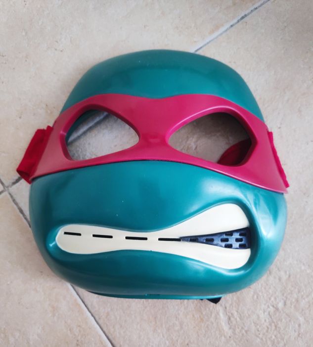 Máscara completa "Rafael" - Tartarugas Ninja - NOVA